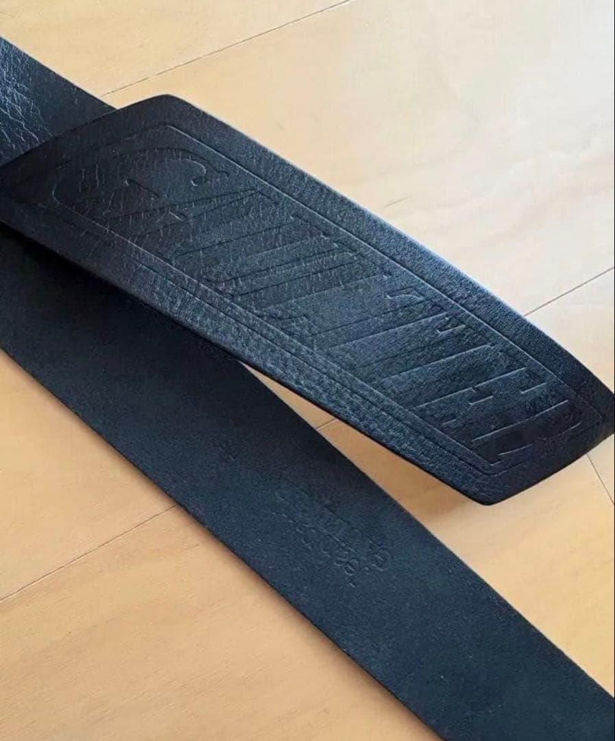 Jean Paul Gaultier ブラックレザーベルト