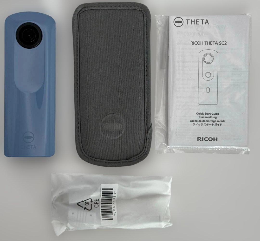 RICOH THETA SC2 ブルー