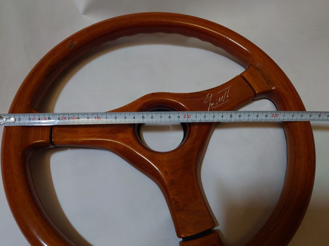 Michellotti ウッド ステアリング 　ミケロッティ当時物！旧車！