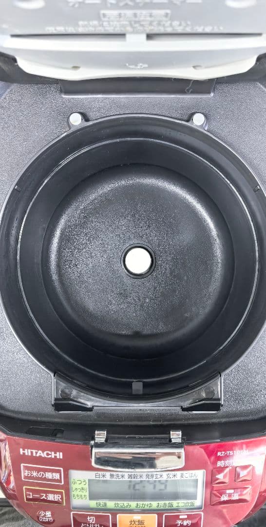 圧力IH炊飯器　HITACHI RZ-TS105M 赤