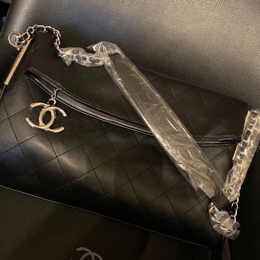 CHANEL ブラック キルティングバッグ ノベルティ