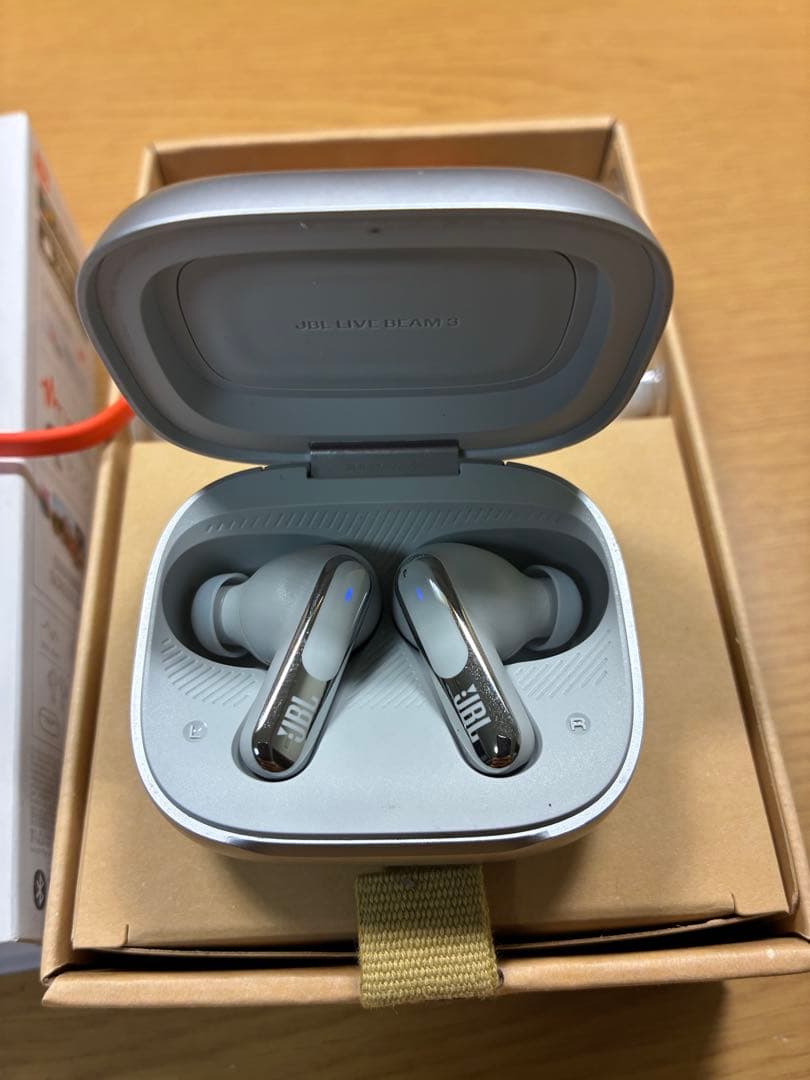 JBL LIVE BEAM 3 ワイヤレスイヤホン 消毒済み