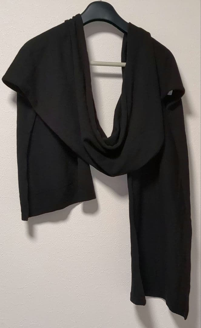 ロング ジレ 変形 ノースリーブ ウール ヨウジヤマモト FU-K85-578