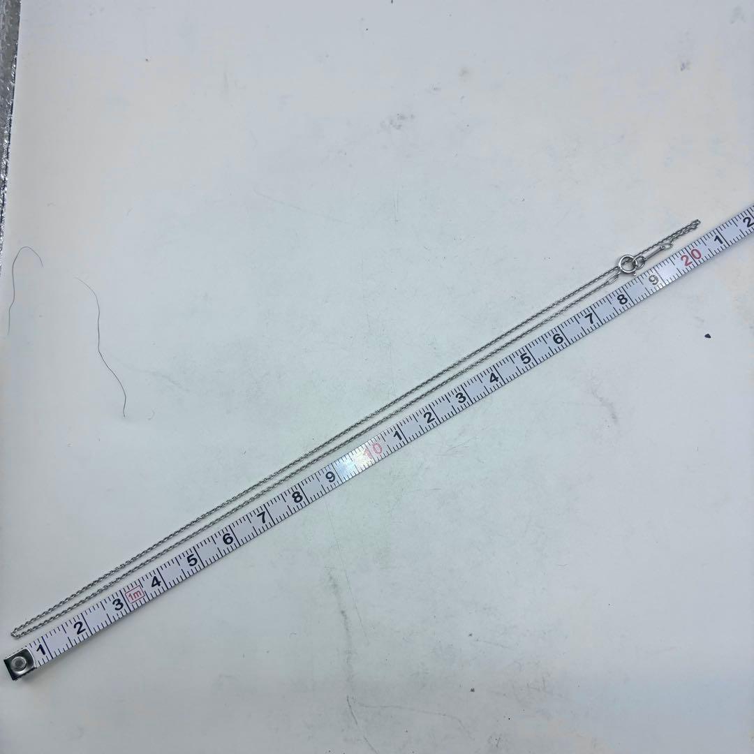 【美品】ティファニー　ネックレス　チェーンのみ　42cm　シルバー