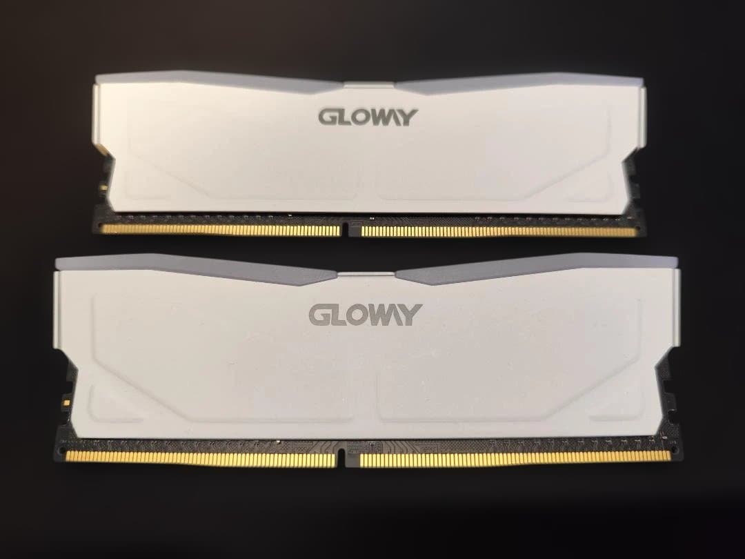 GLOWAY メモリ DDR4 3200 16GB(8GBx2) RGBLED