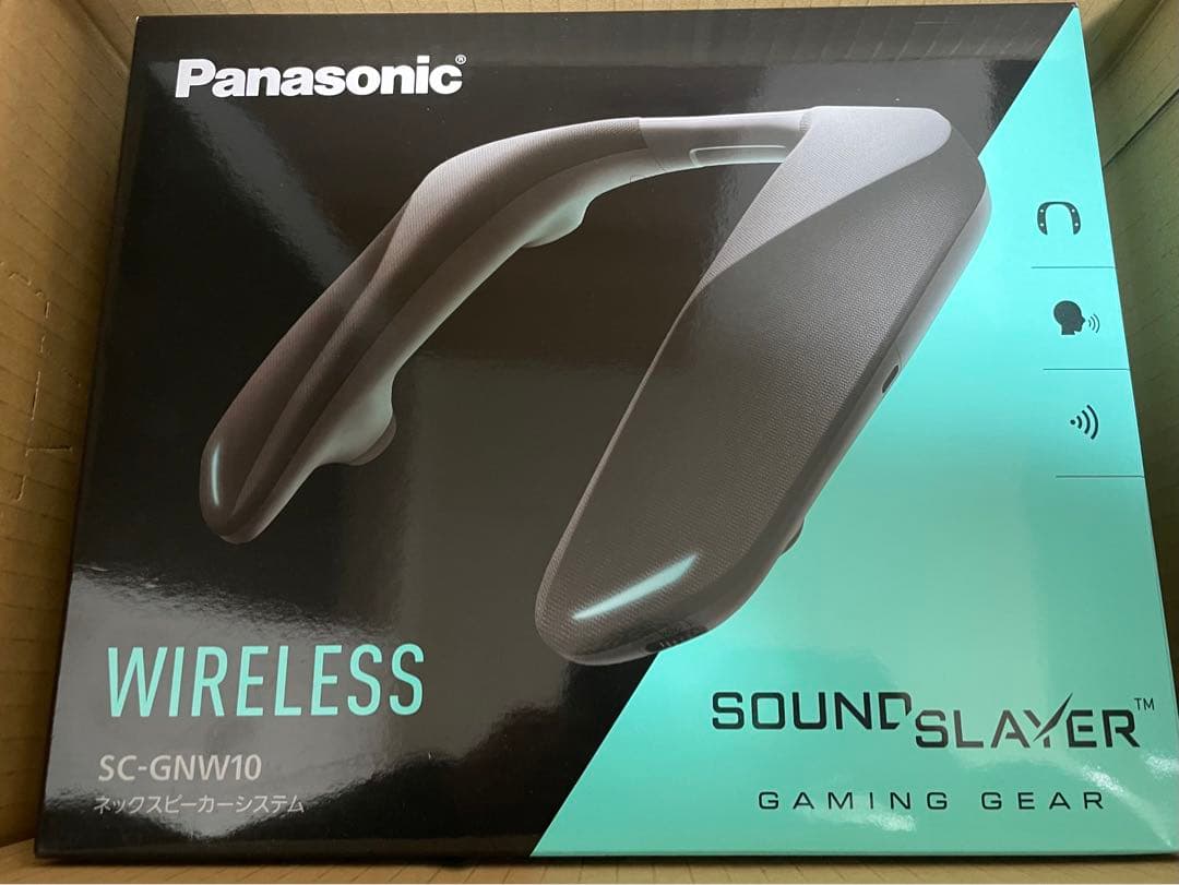 パナソニック ゲーミングネックスピーカー SC-GNW10 ワイヤレスモデル