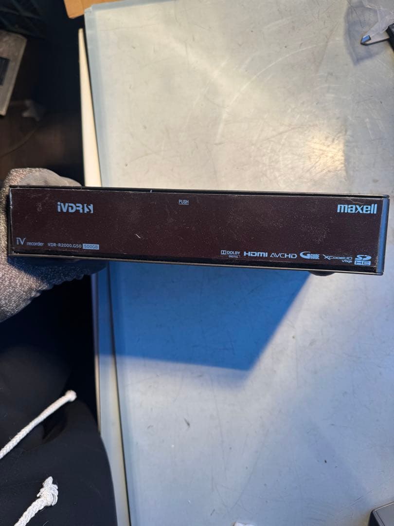 maxell VDR-R2000.G50 iVDR-S対応 レコーダー ジャンク