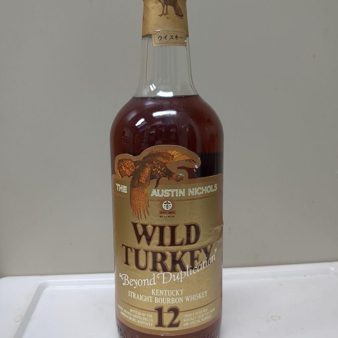 WILD TURKEY 12年 バーボンウイスキー 750ml