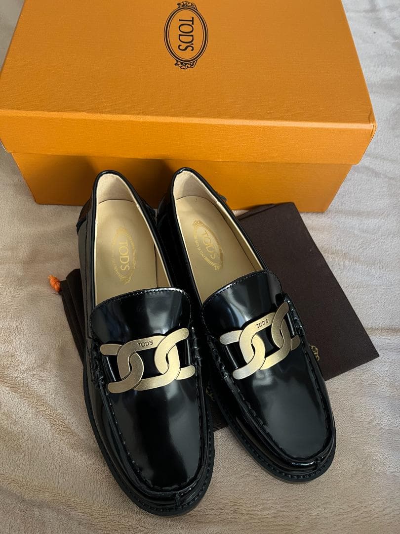 ローファー ケイト メタルチェーン 37