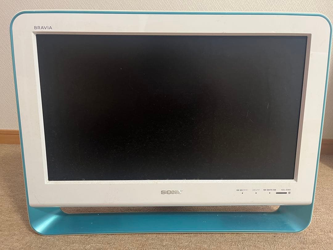 BRAVIA テレビ ホワイト/ブルー