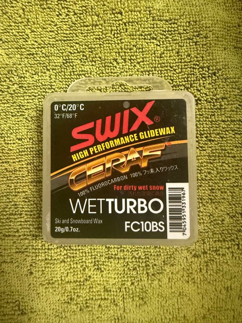 SWIX ハイフッ素　スキー　WET スタート　ワックス　スウィックス