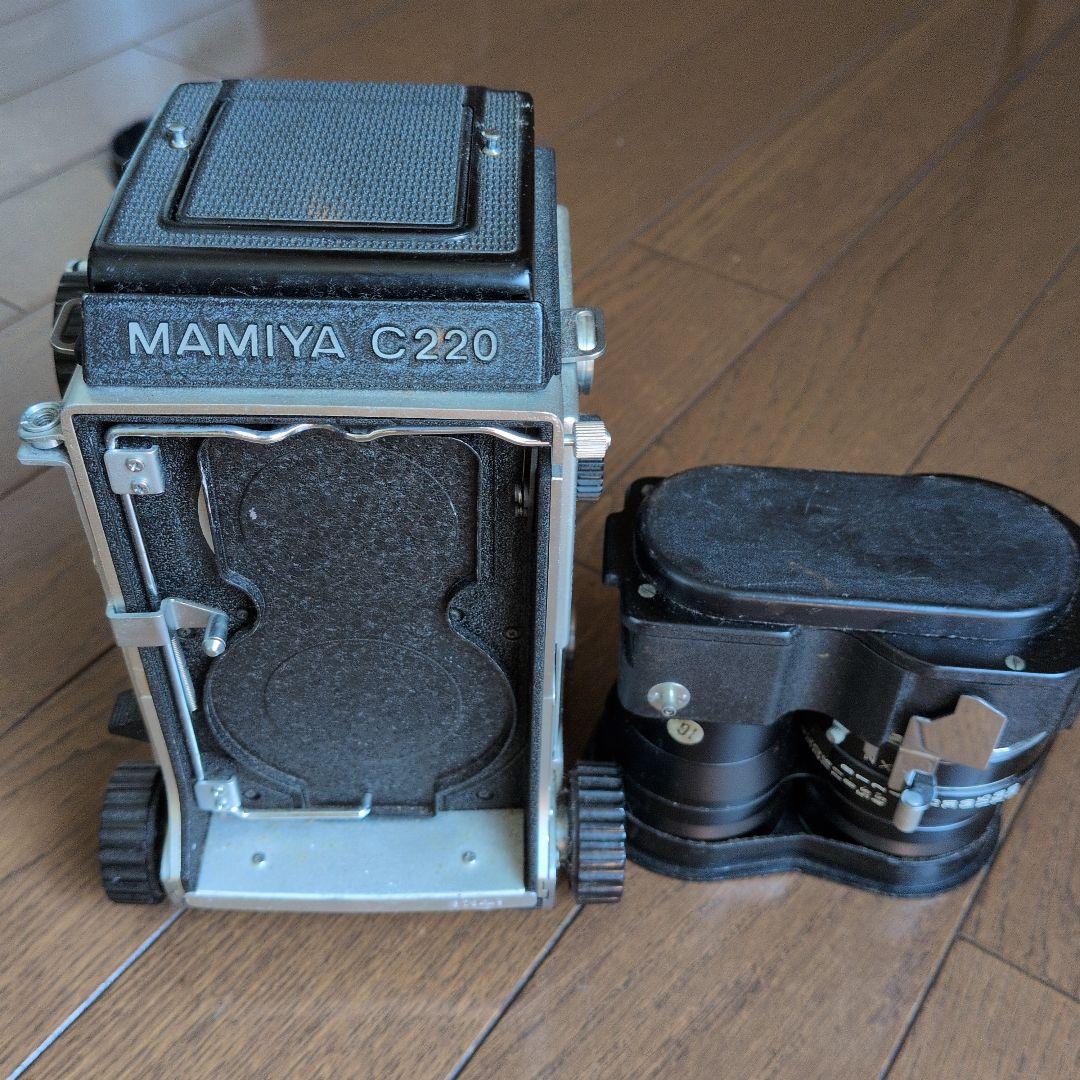 MAMIYA C220 とC330 中判カメラ 昭和レトロ ジャンク品