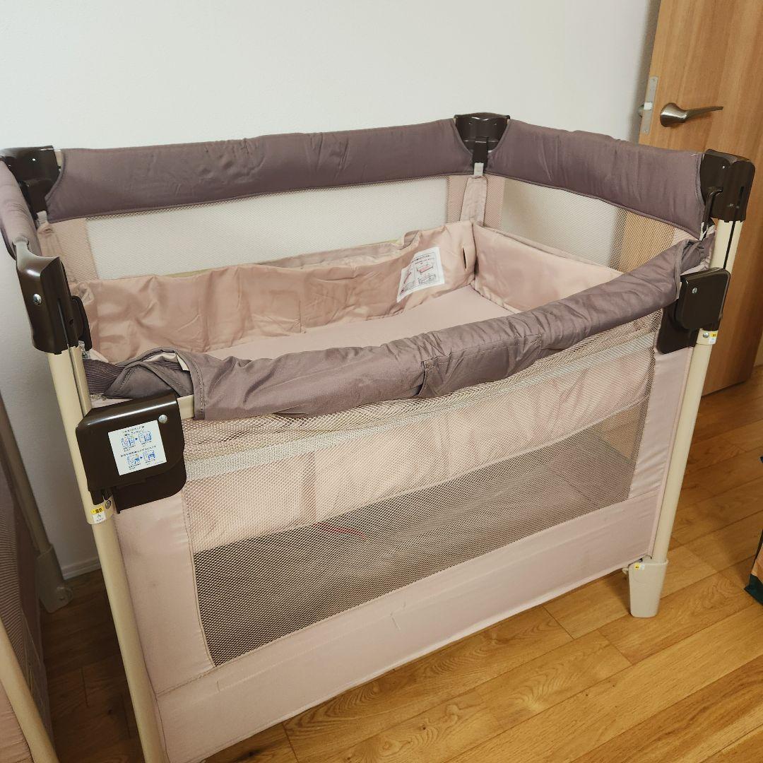 アップリカ ココネルエアー ベビーベット②