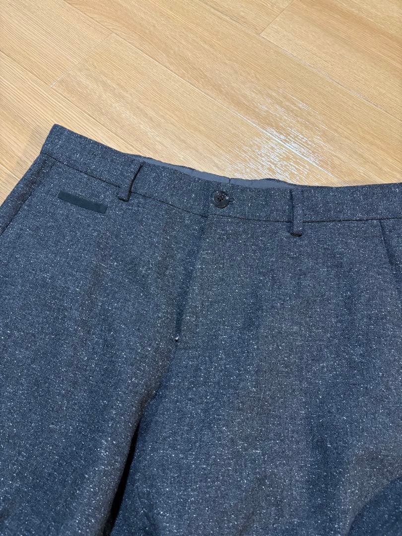 未使用に近い　ヒューゴボス　ウールツイード　ホームスパン