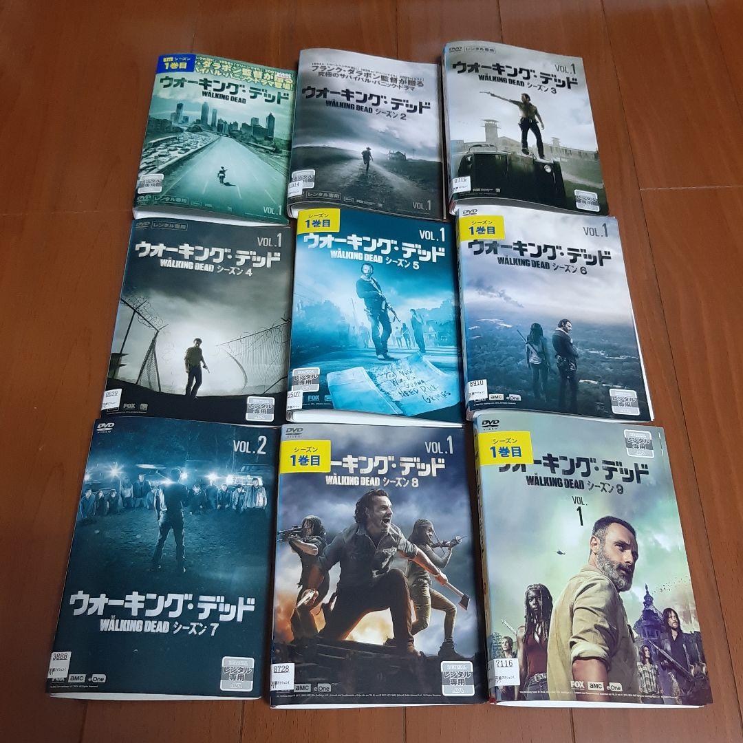 ☆おまけ付☆　ウォーキング・デッド シーズン1~9 DVDセット〈全65枚〉