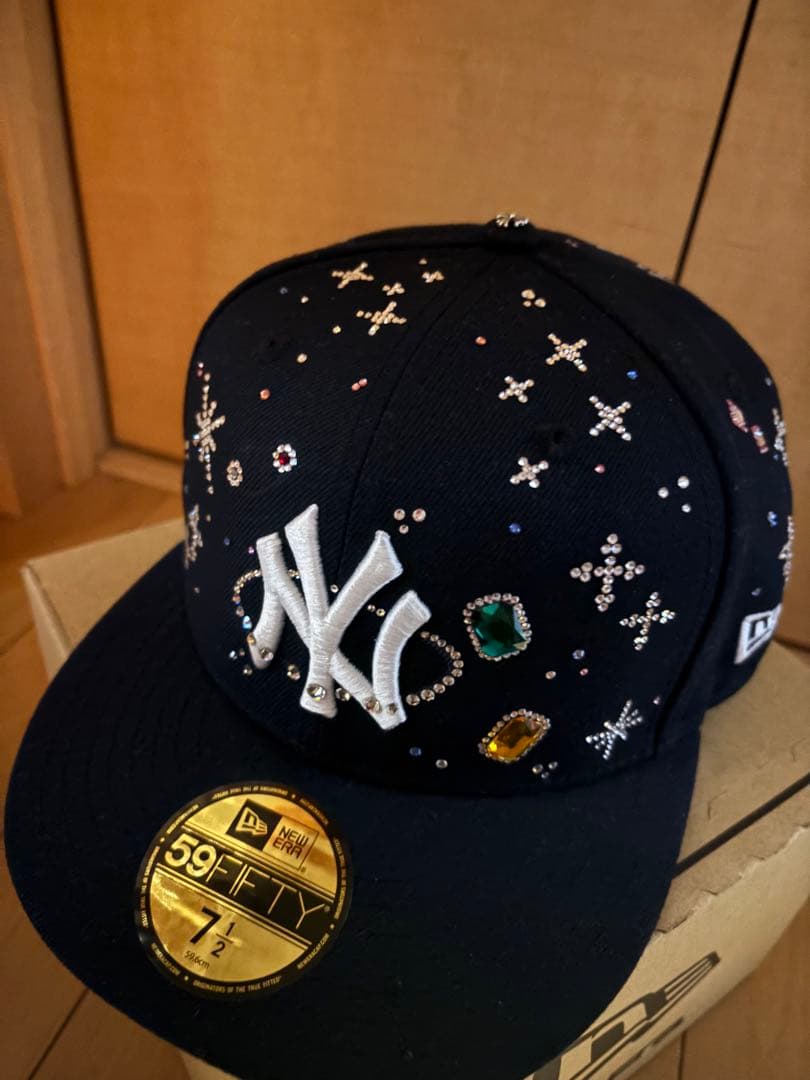 マニュアルNew Era 59FIFTY ネイビーキャップ