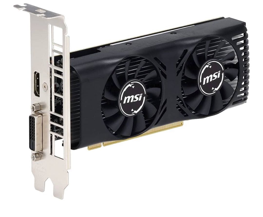 グラフィックボード・グラボ・ビデオカード MSI GeForce GTX 1650 4GT LP VD6989