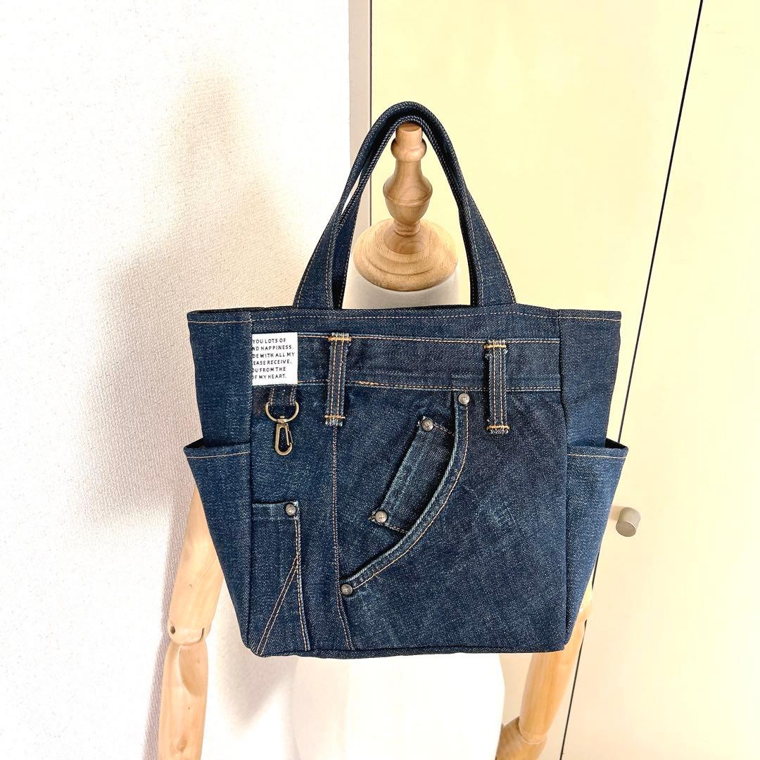 ゆうさまオーダー。トートバッグと保冷ペットボトルホルダー【ハンドメイド】