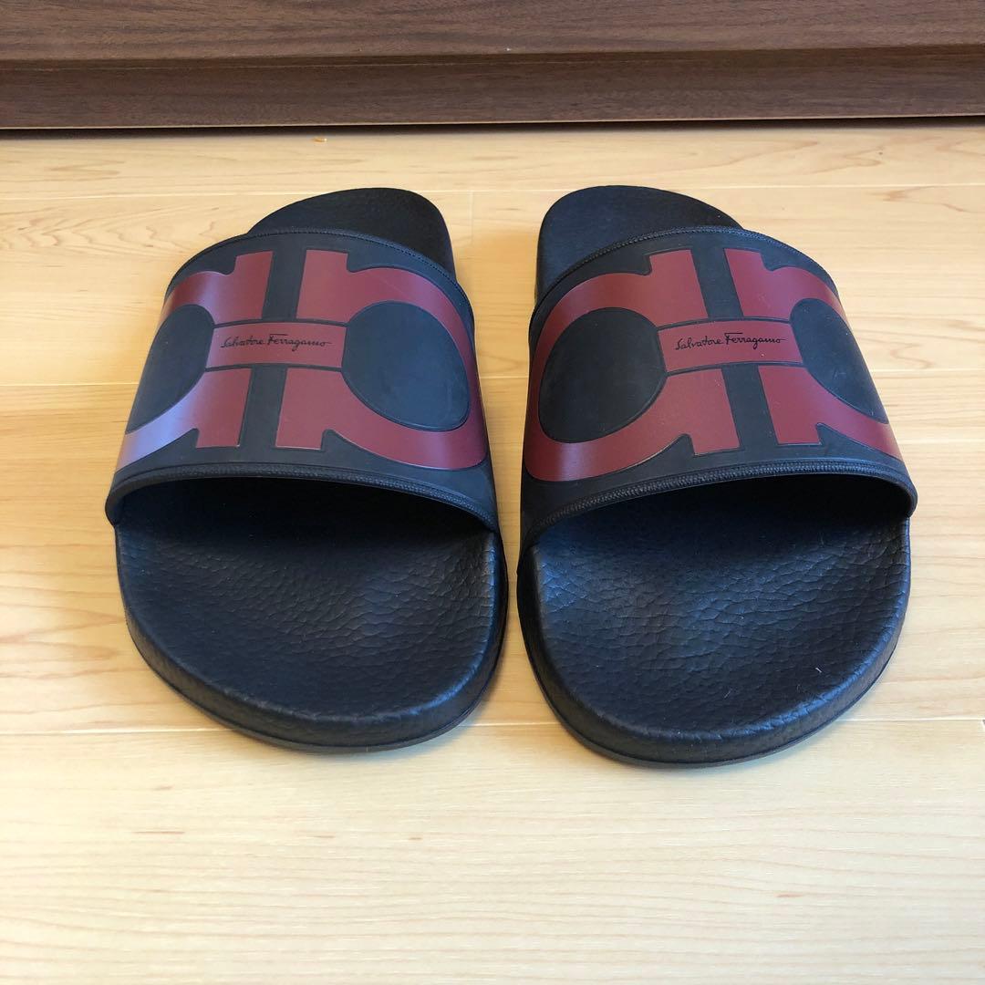 【新品未使用】フェラガモ　GROOVE ラバーサンダル　サイズ7