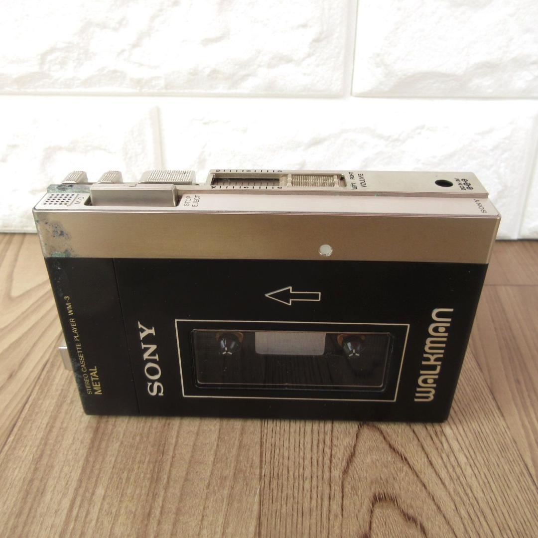SONY WALKMAN WM-3 カセットプレーヤー　(ジャンク品)