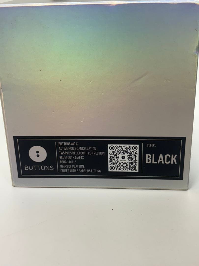 [ML8254]Buttons Air X ワイヤレスイヤホンAIRBTN20D