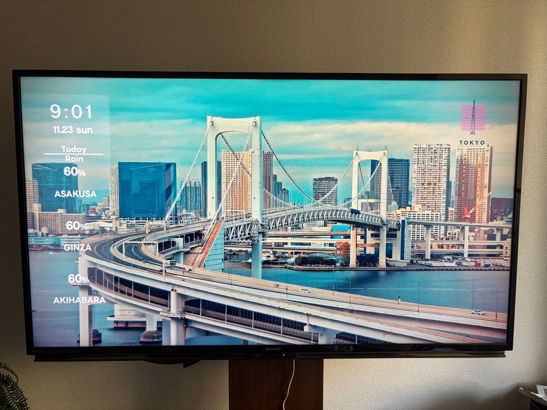 【値下げ】液晶テレビ AQUOS 4K 4T-C45BL1 [45インチ]