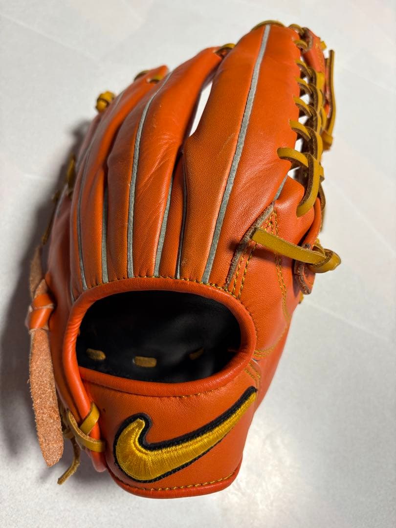 NIKE DIAMOND READY GATE 野球 グローブ 軟式　オレンジ