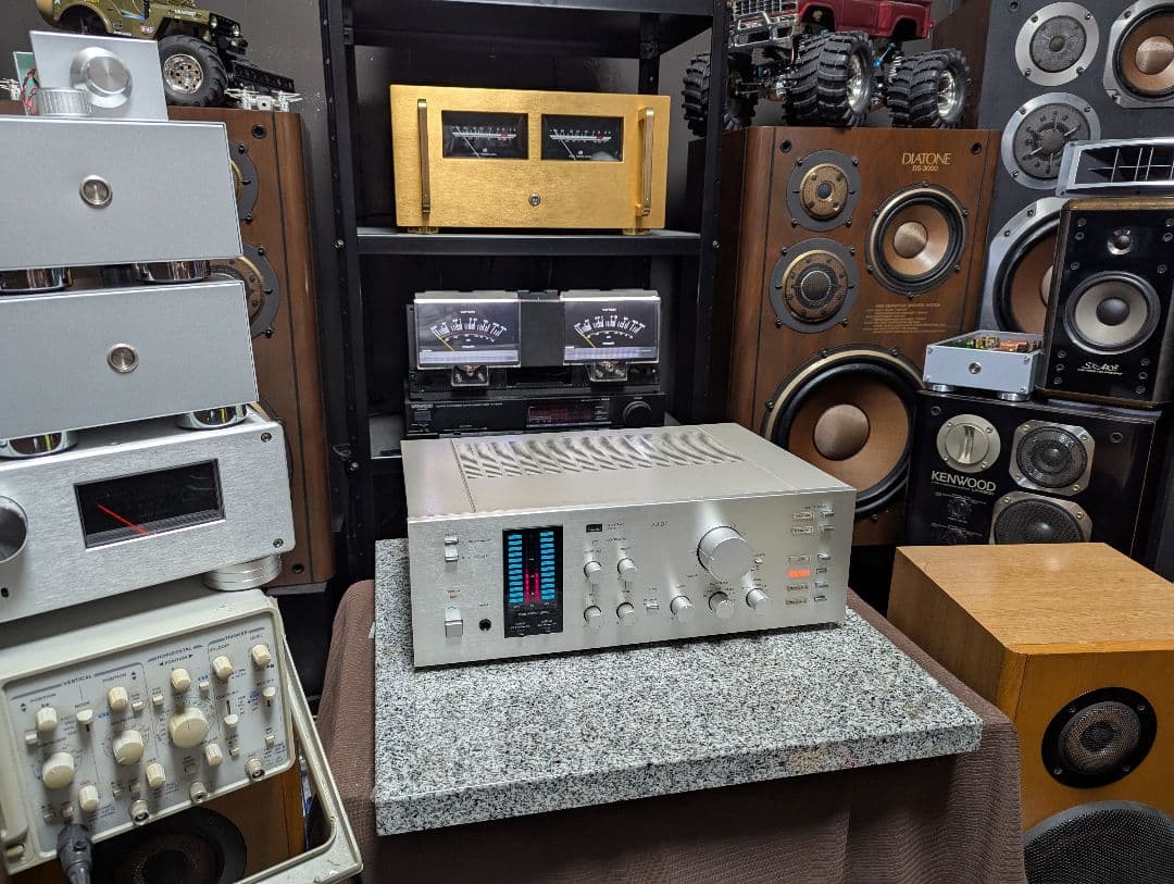 SANSUI　AU-D7 プリメインアンプ　メンテナンス済み！