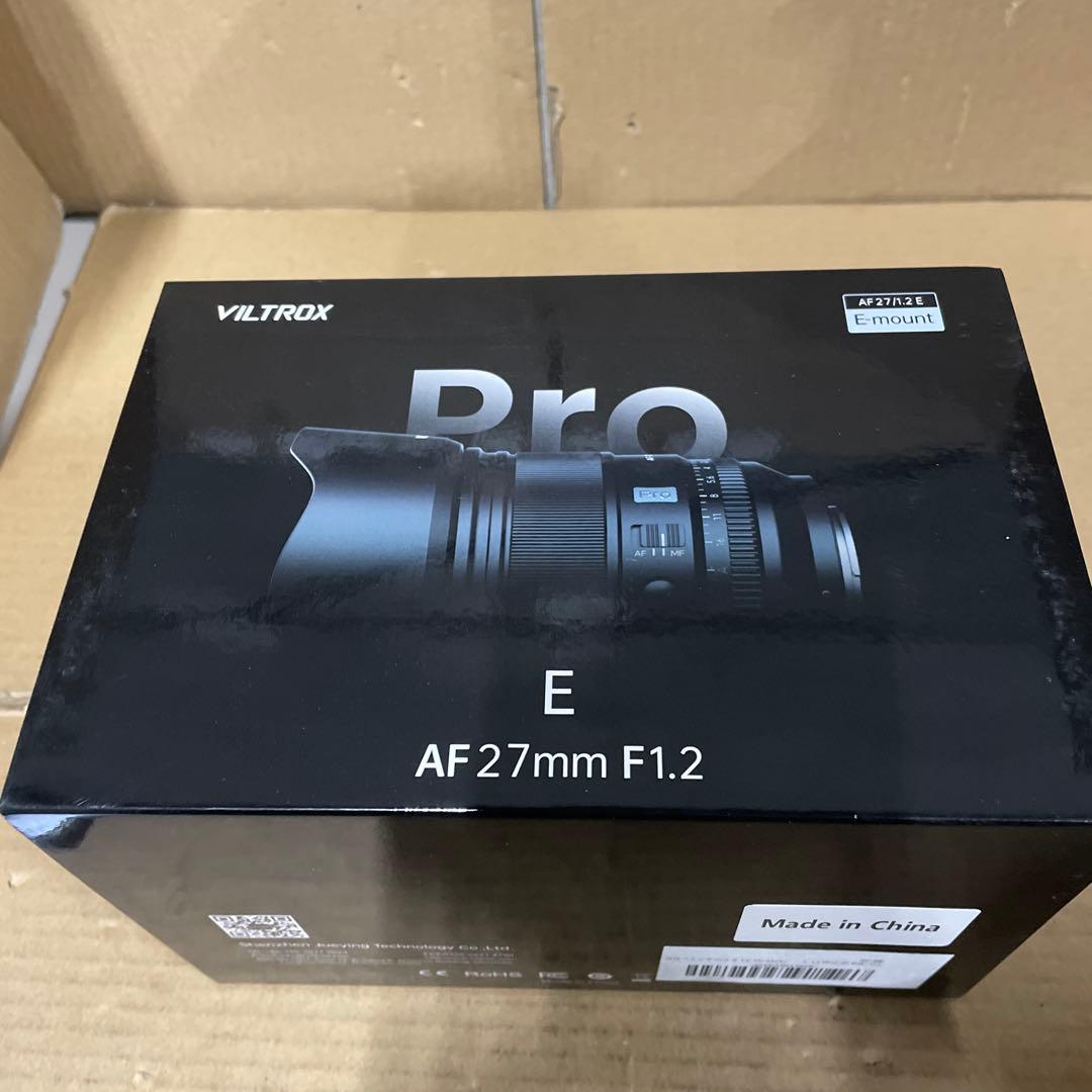 Viltrox AF 27mm F1.2 Pro 中望遠 単焦点レンズ ブラック