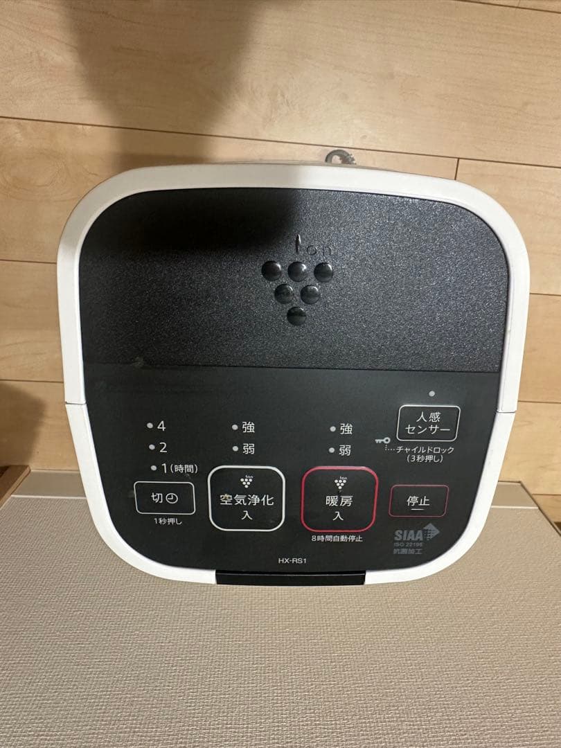 SHARP セラミックファンヒーター HX-RS1-W ホワイト
