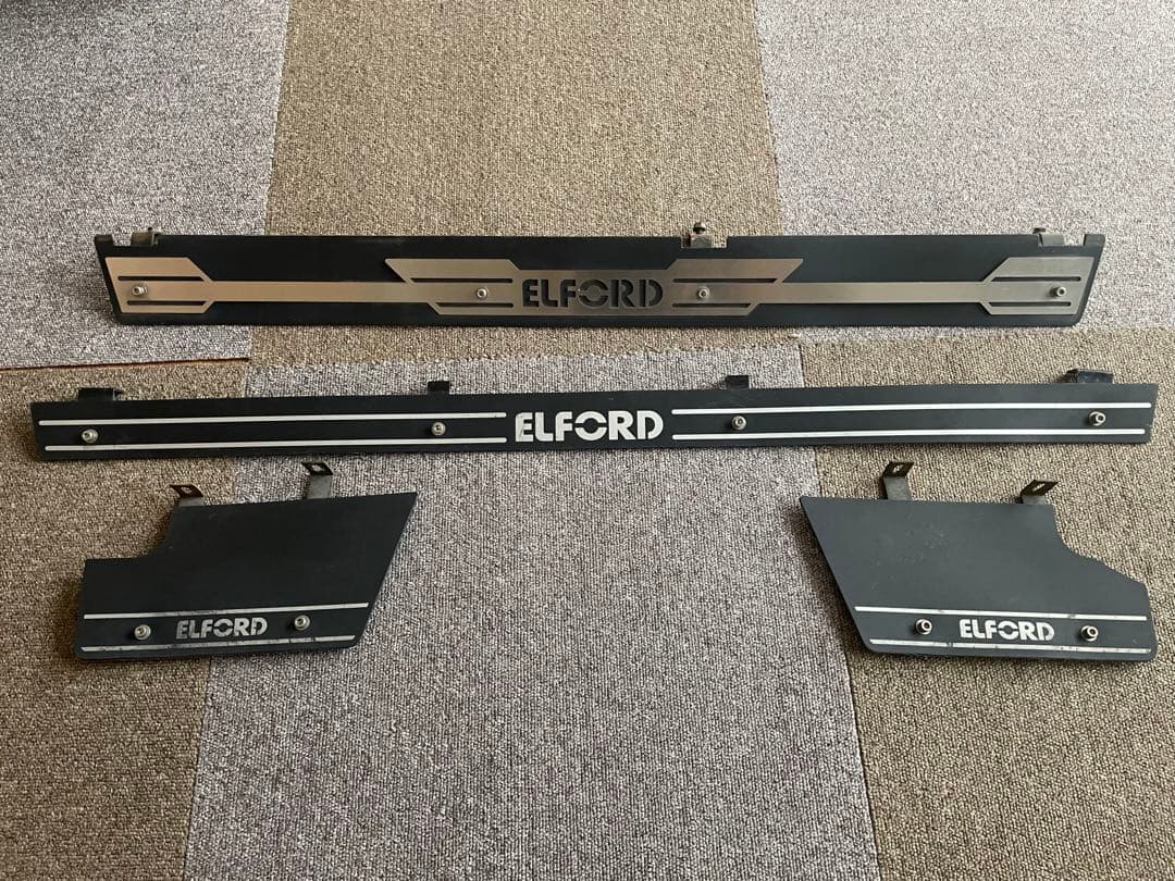 デリカD5前期エルフォード フロントディフューザー アンダーフラップスペシャル