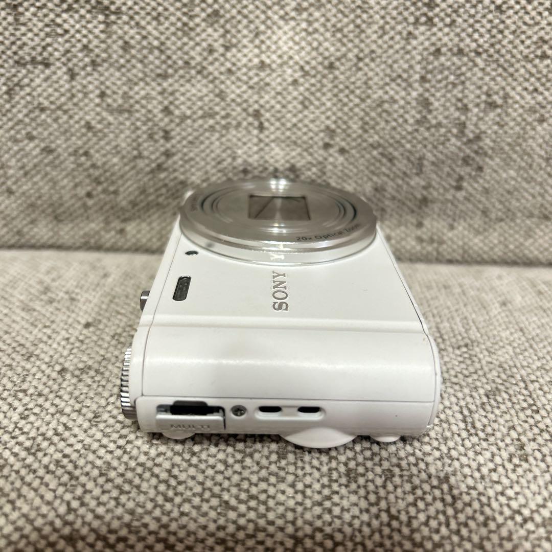 【美品】 SONY Cyber-shot ホワイト DSC-WX300 おまけ付