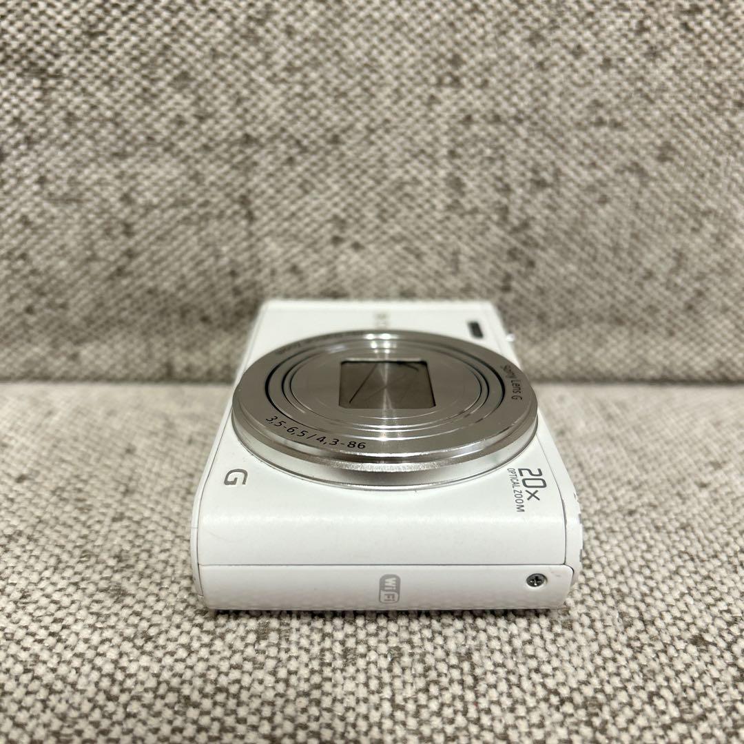 【美品】 SONY Cyber-shot ホワイト DSC-WX300 おまけ付