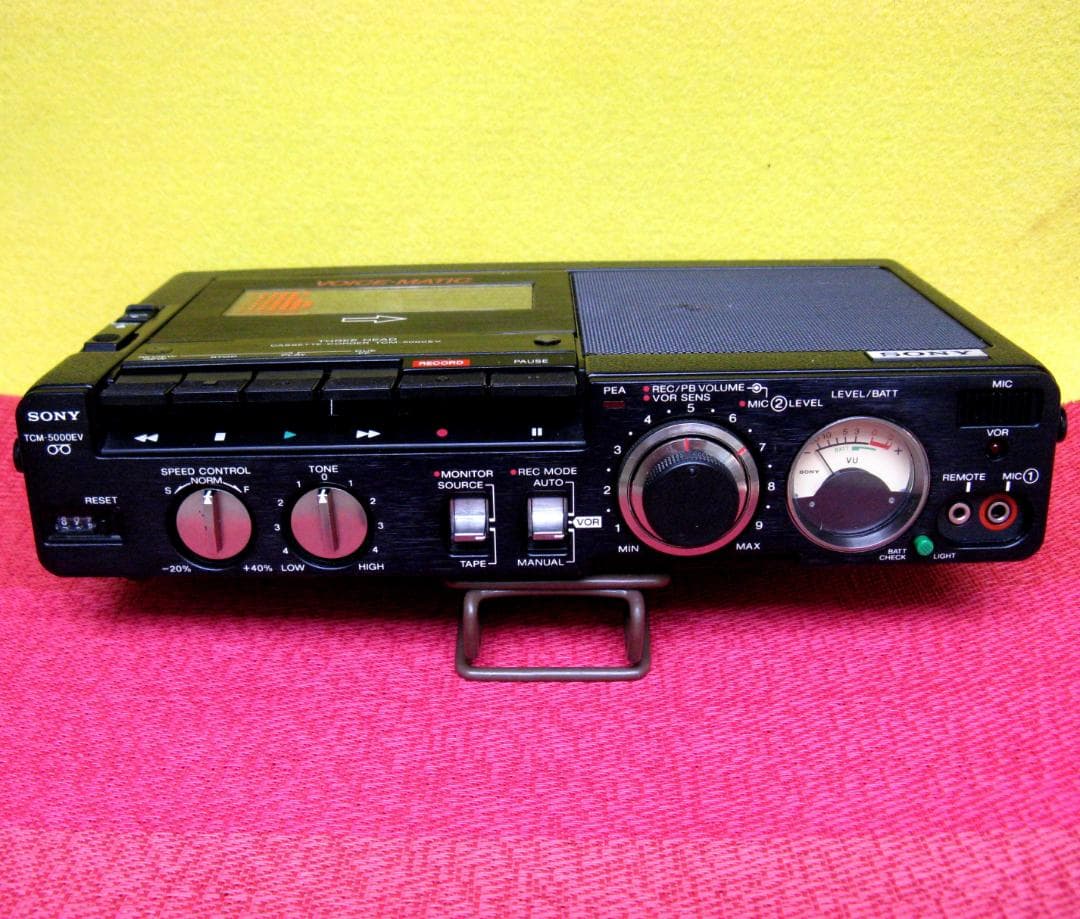 SONY TCM-5000EV カセットプレーヤー整備品