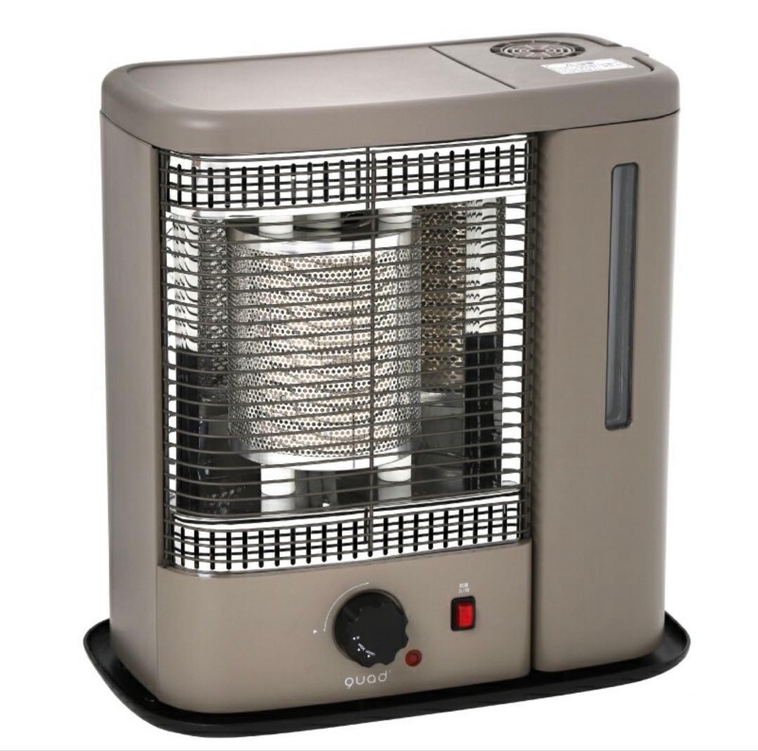 加湿機能付き　電気ストーブ