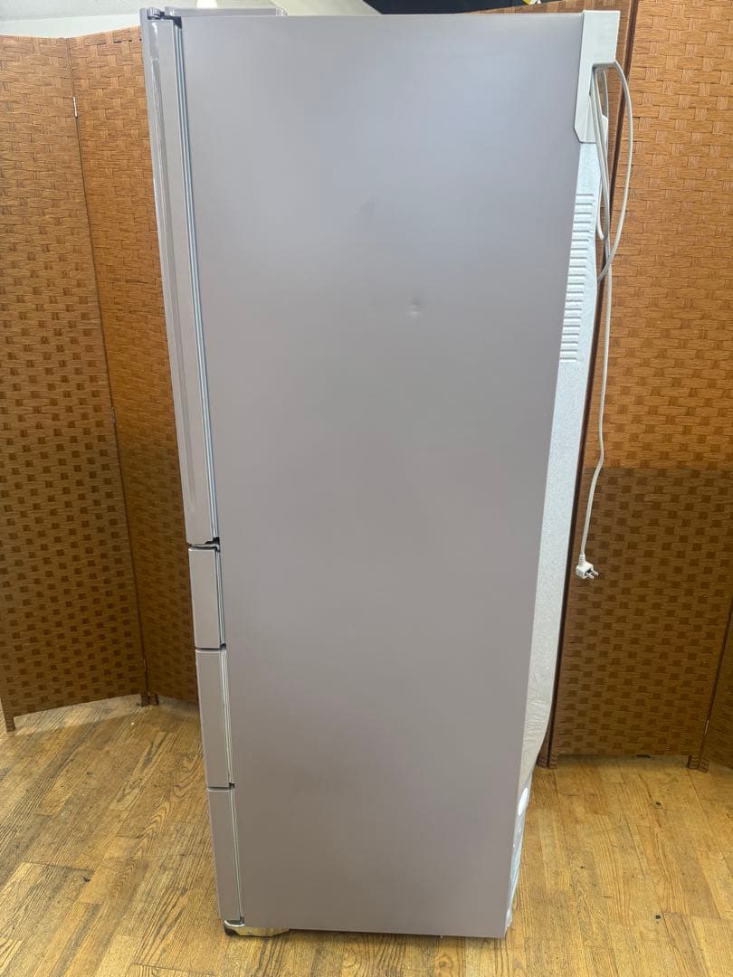 F027 MITSUBISHI ５ドア　冷蔵庫　455L　ガラスドア　右開き