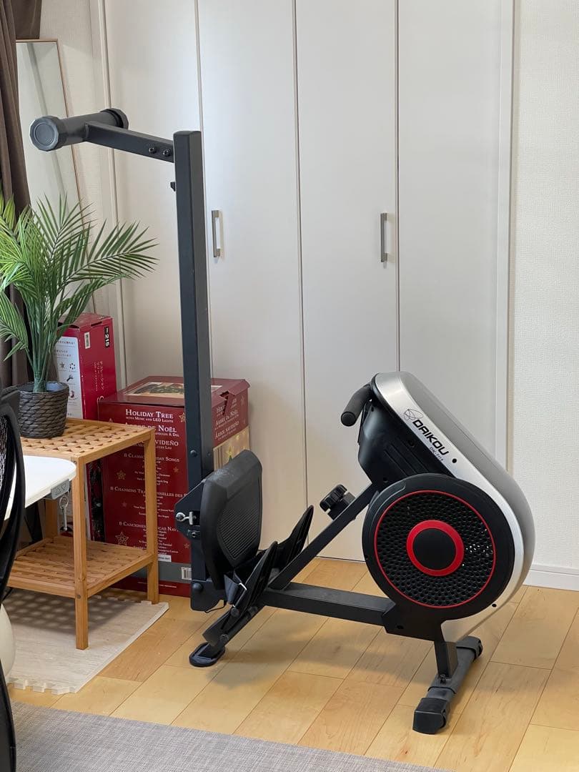 ダイコー ローイングマシン ボート漕ぎ マグネット+風圧式負荷 DK-7115