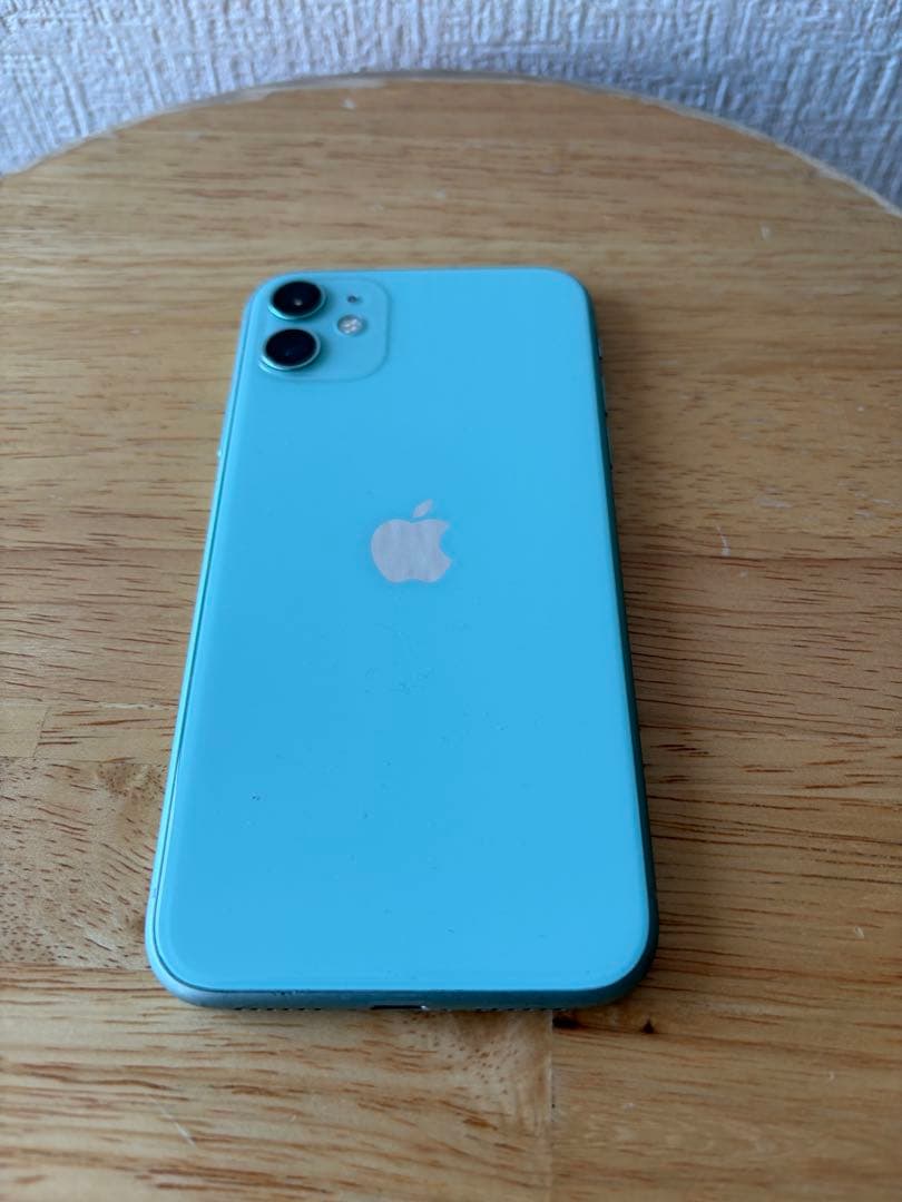 iPhone11 グリーン　64GB SIMフリー 本体 箱 付属品あり