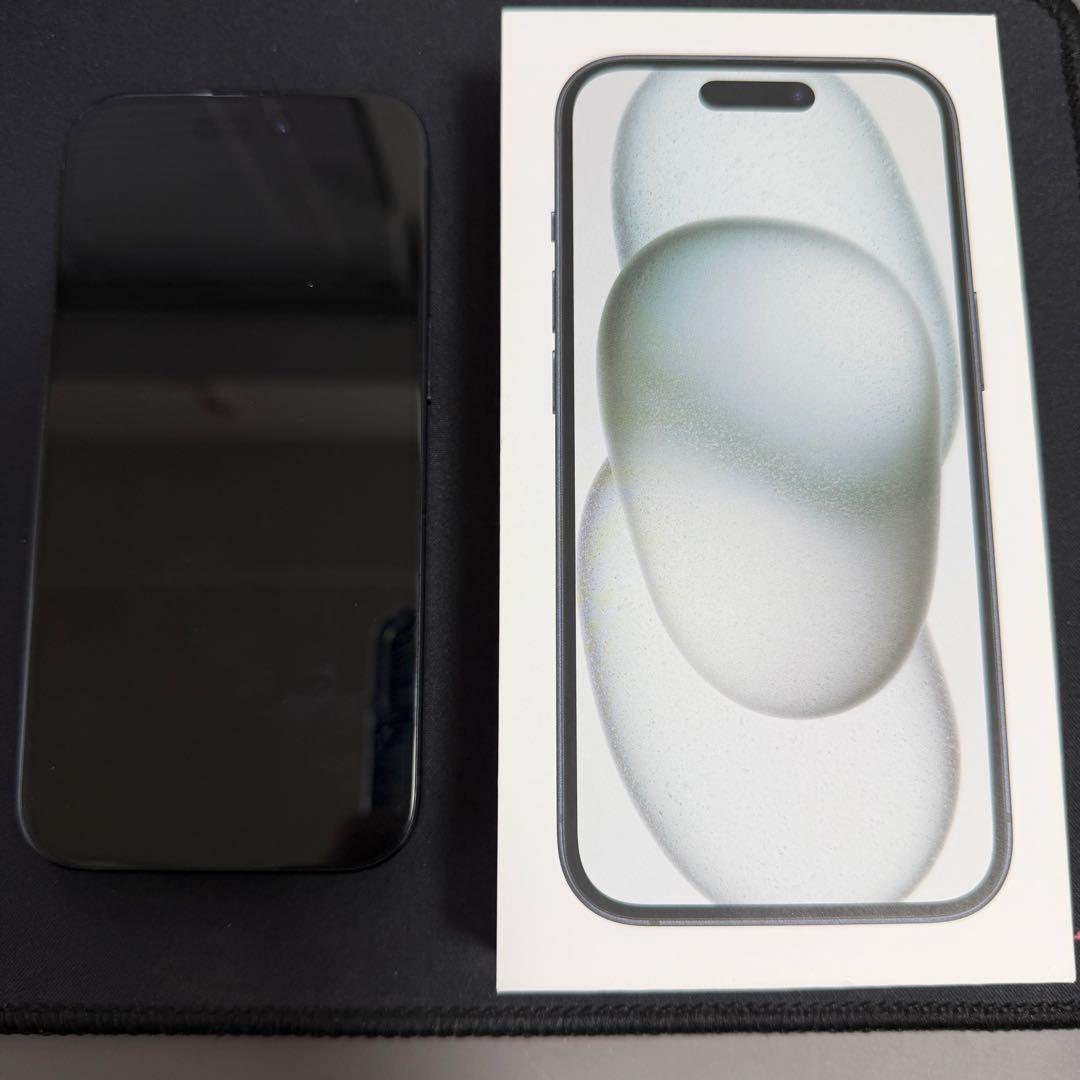 iPhone15 128GB ブラック SIMフリー Apple