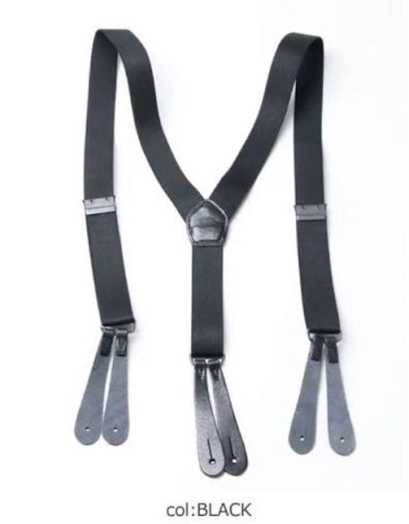 COMOLI サスペンダー