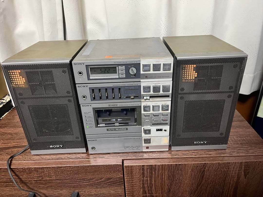 ソニー★FH-7★コンボシステム★ジャンク品★通電のみ