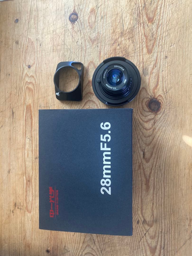 中一光学TOURIST 28mm F5.6 FUJIFILM GFX Gマウント