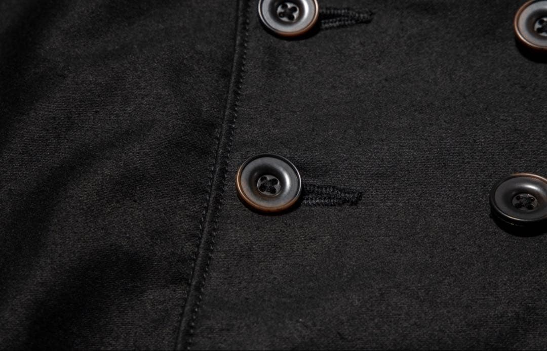 【美品/限定レア】ルサンパレイユ 2nd 別注 ブラックモールスキン ジャケット