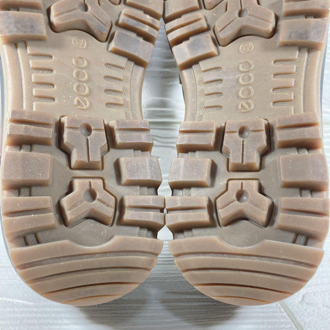 【未使用級】　ecco エコー　ゴアテックス　レザー　シューズ　26㎝