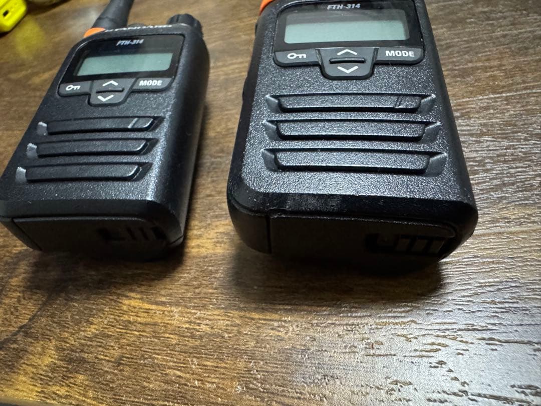 2台セット　スタンダード 特定小電力トランシーバー FTH-314