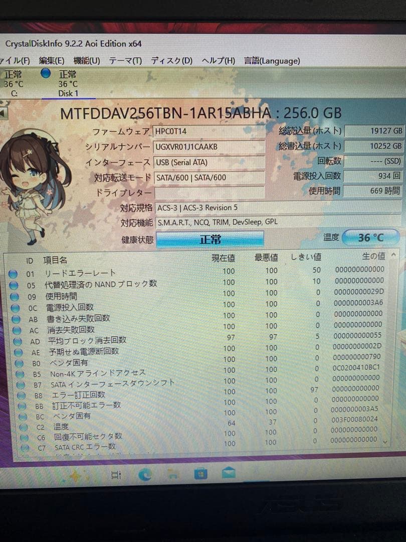 SSD 256GB 12枚セット