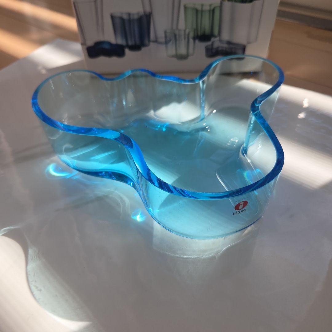 イッタラ　ラグーンブルー　アアルトボウル　50mm × 195mm