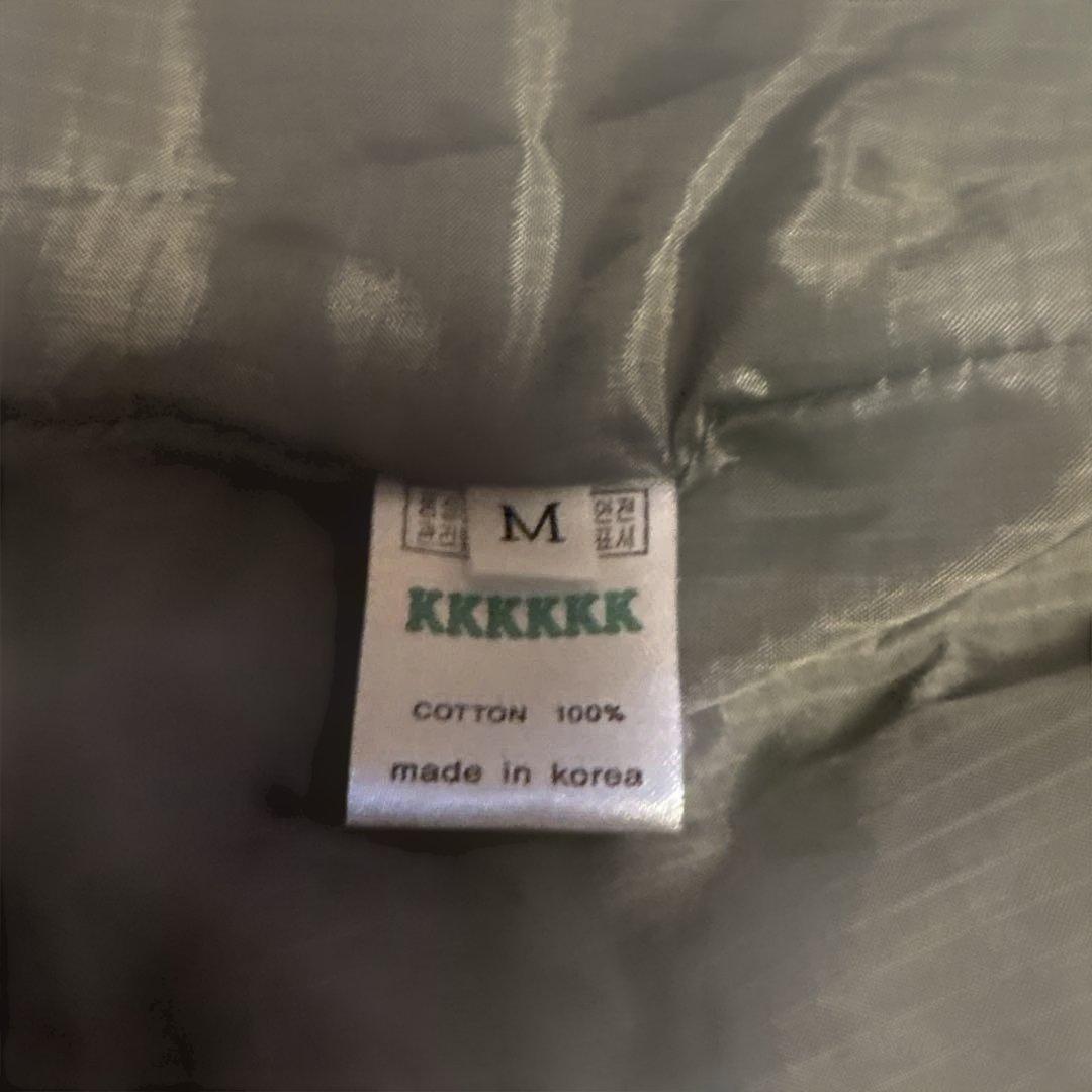 ジヨン着用　kkkkkkキルティングジャケット　即購入可能