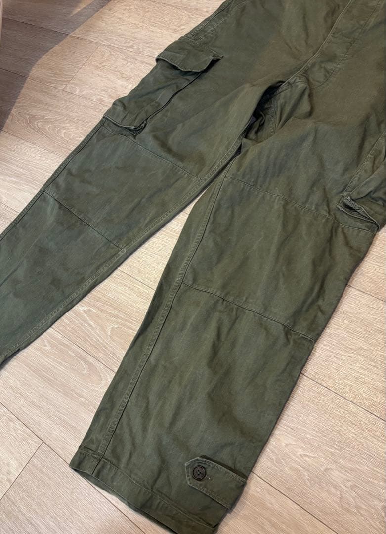 m47 カーゴパンツ　フランス軍　実物　35サイズ