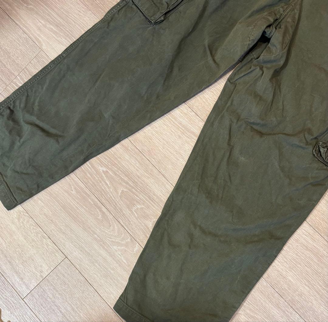 m47 カーゴパンツ　フランス軍　実物　35サイズ